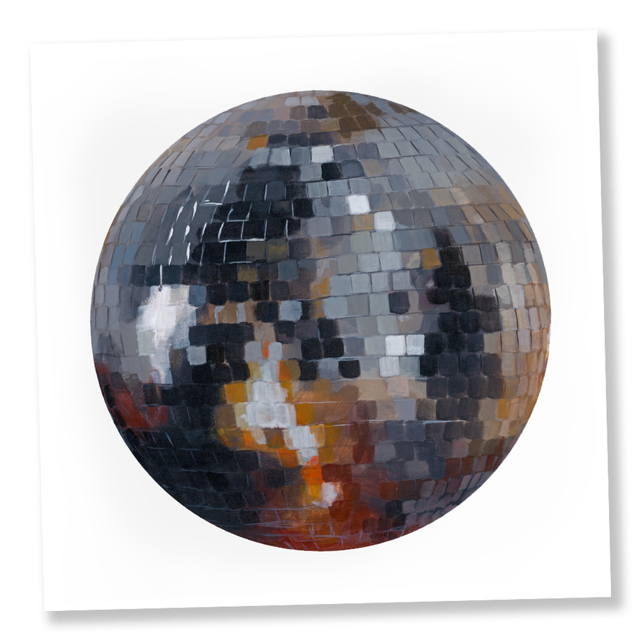 Disco Inferno Painting Art Print