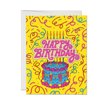 Cake and Confetti greeting card