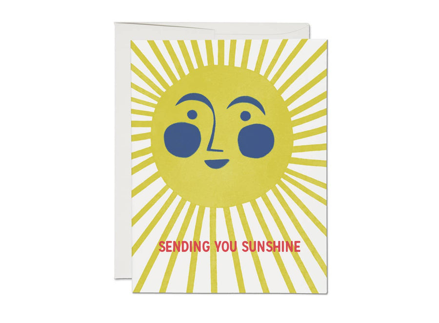 Big Sunshine encouragement greeting card