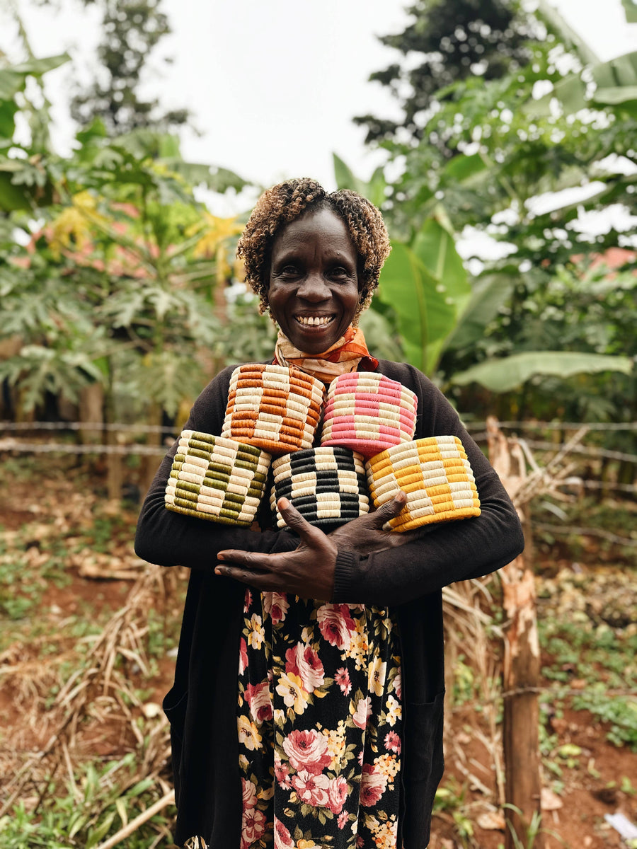 Margaret Basket: Banana Fiber