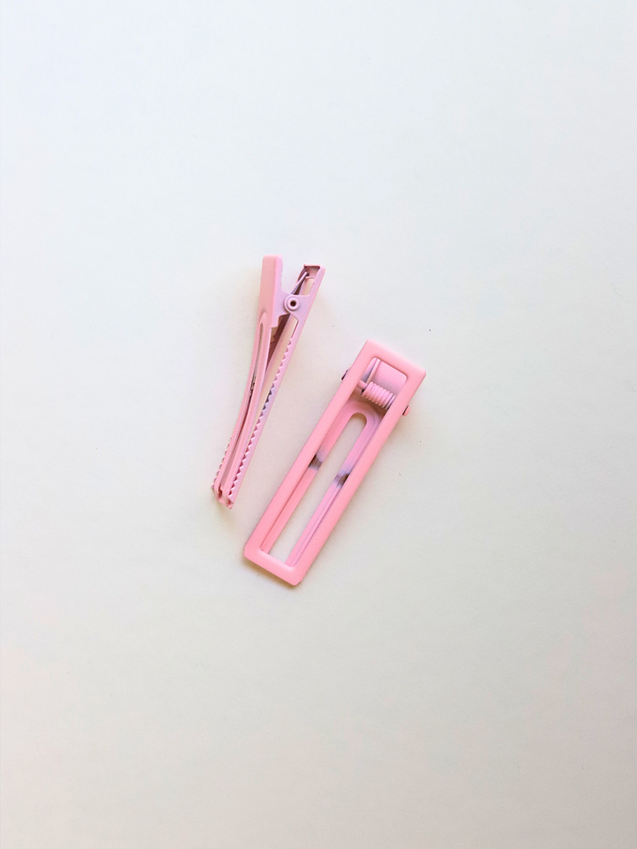 Lu Lu Clips in Pink