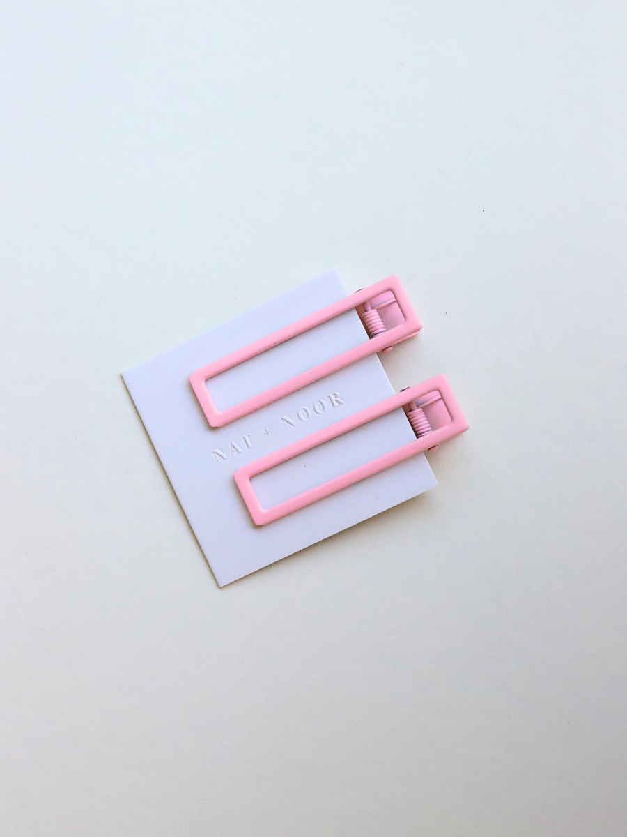 Lu Lu Clips in Pink