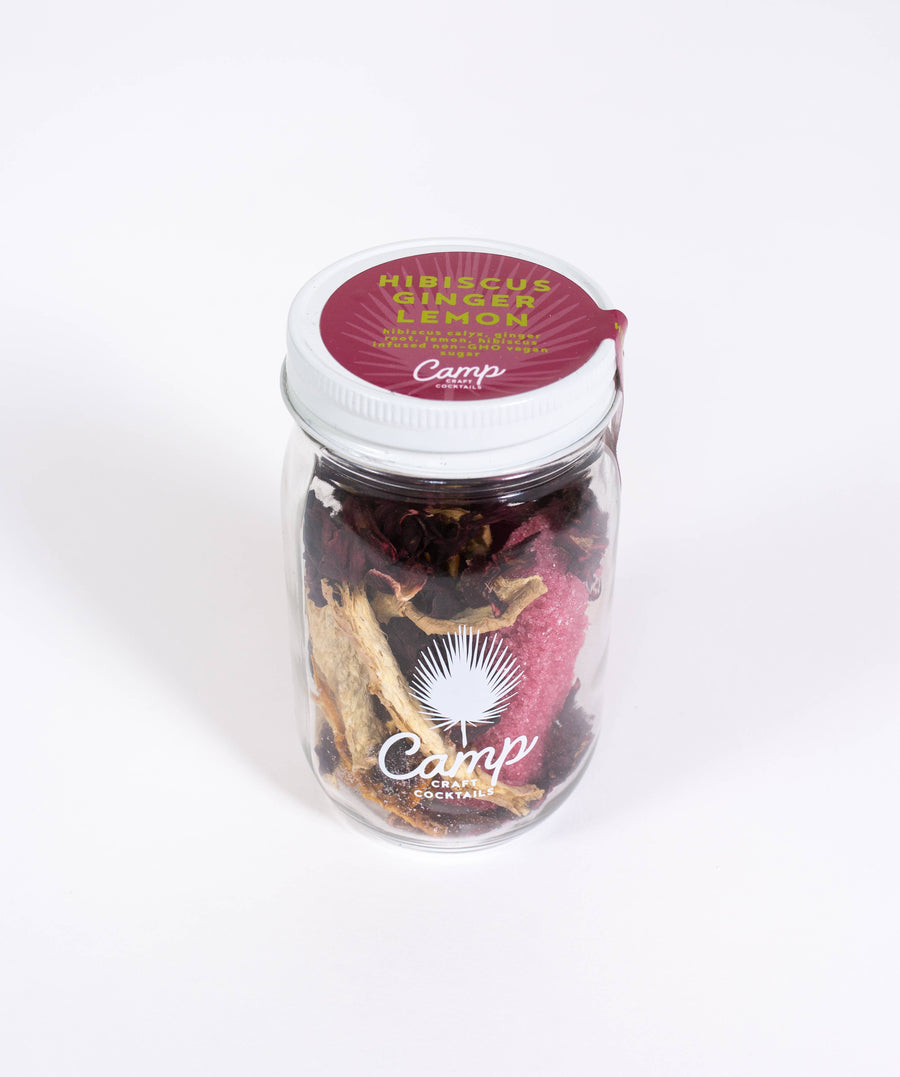 Hibiscus Ginger Lemon Craft Cocktail Infusion Kit-Home Goods-Camp Craft Cocktails-Jackalope Trading Company