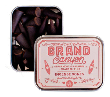 Grand Canyon Incense - Charred Pine Cedarwood + Labdanum-Incense-Good & Well Supply Co.-Jackalope Trading Company